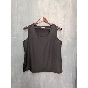 Travel Smith Large Black Sleeveless Top Tank Layering